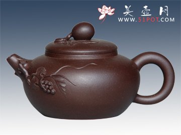 紫砂壶图片：硕果 - 美壶网