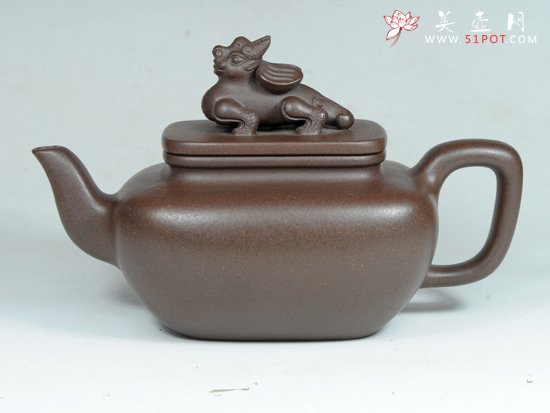 紫砂壶图片：四方麒麟 - 美壶网