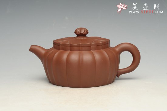 紫砂壶图片：葵八瓣 - 美壶网