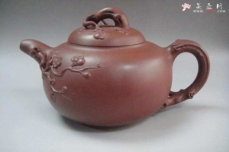 紫砂壶图片：金梅祝福 - 美壶网