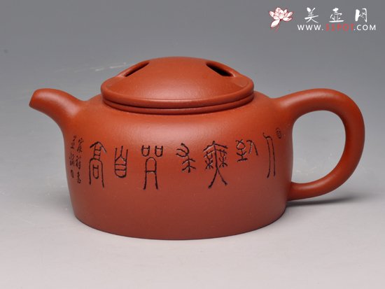 紫砂壶图片：牛盖莲子 - 美壶网