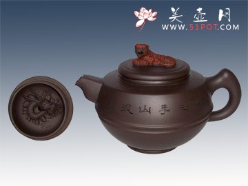 紫砂壶图片：卧虎藏龙 - 美壶网