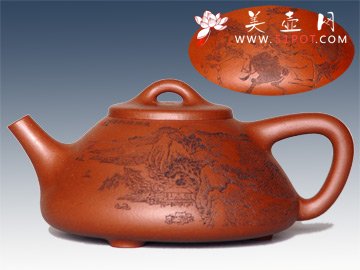 紫砂壶图片：子冶石瓢 - 美壶网