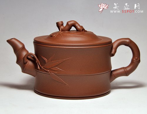 紫砂壶图片：中竹段 - 美壶网