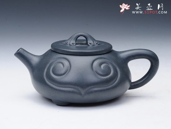 紫砂壶图片：如意石瓢 280CC - 美壶网