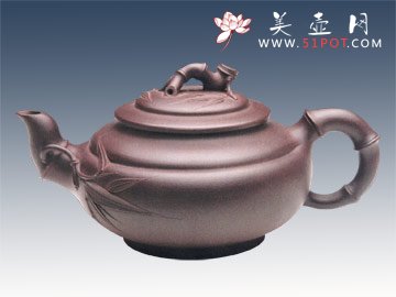 紫砂壶图片：上新竹 - 美壶网