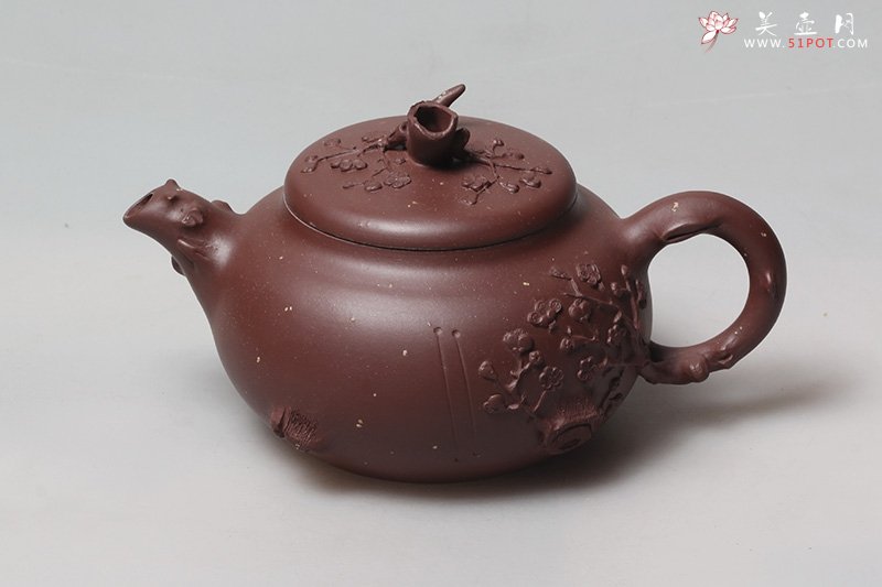 紫砂壶图片：踏雪寻梅 - 美壶网