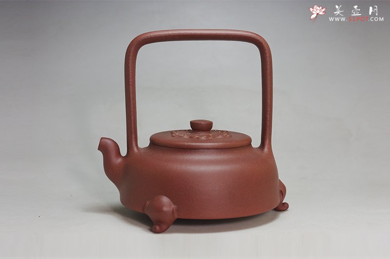 紫砂壶图片：祥云提梁 - 美壶网