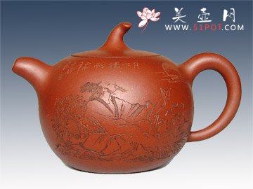 紫砂壶图片：太白醉酒 - 美壶网