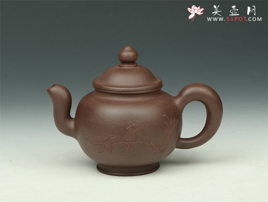 紫砂壶图片：轮珠壶 - 美壶网