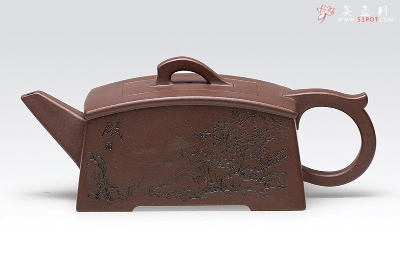 紫砂壶图片：风韵2007年获手工制陶技能大赛三等奖 - 美壶网