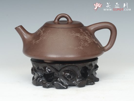 紫砂壶图片：子冶石瓢 - 美壶网