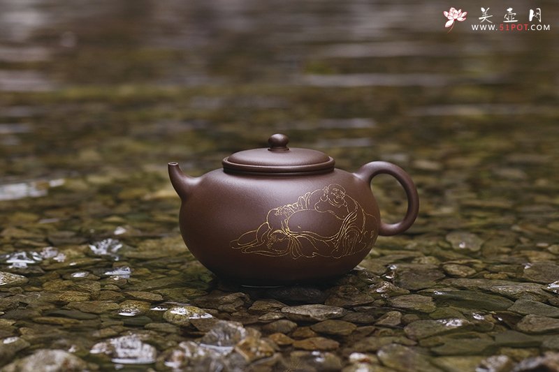 紫砂壶图片：大度可容大品 - 美壶网