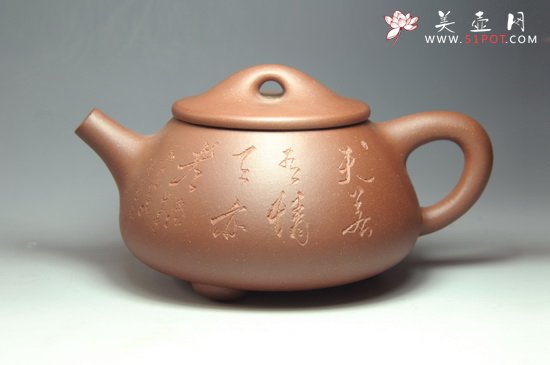 紫砂壶图片：景舟石瓢 - 美壶网