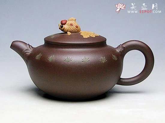 紫砂壶图片：鸿运当头 - 美壶网