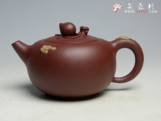 紫砂壶图片：福寿 - 美壶网
