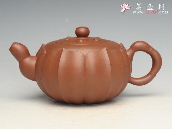 紫砂壶图片：莲子壶 - 美壶网