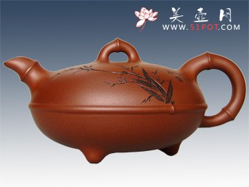 紫砂壶图片：劲节第七届上海博览会金奖 - 美壶网