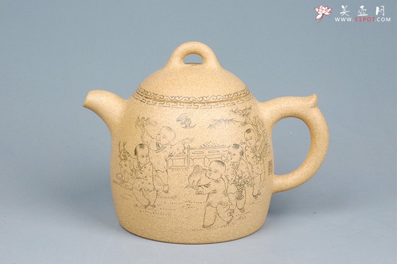 紫砂壶图片：秦权 - 美壶网