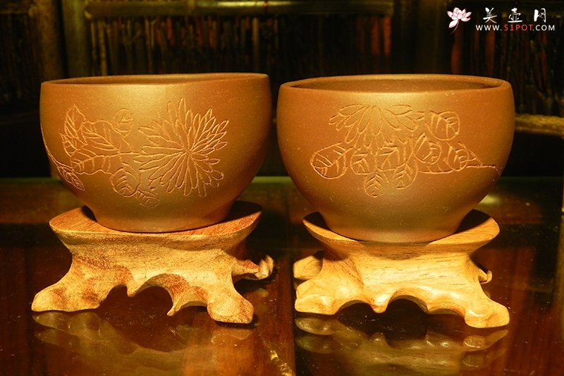 紫砂壶图片：对杯 - 美壶网