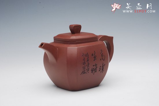 紫砂壶图片：四方切角 - 美壶网