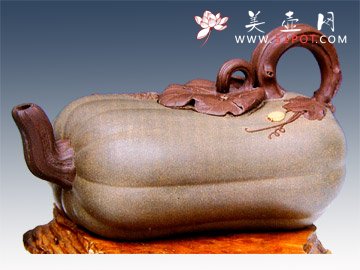 紫砂壶图片：丝瓜 - 美壶网