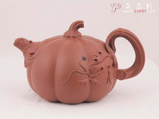紫砂壶图片：南瓜 - 美壶网