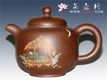 紫砂壶图片：听雨高惠平 - 美壶网