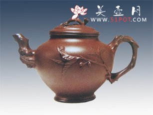 紫砂壶图片：桃报春 - 美壶网