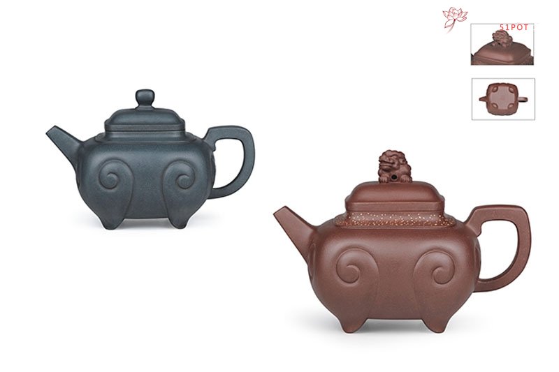 紫砂壶图片：四方如意 - 美壶网