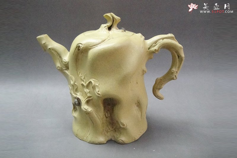 紫砂壶图片：古木逢春 - 美壶网