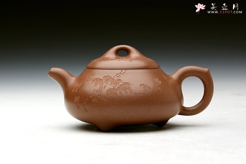 紫砂壶图片：矮石瓢 - 美壶网