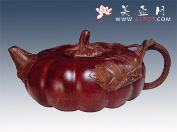 紫砂壶图片：南瓜 - 美壶网