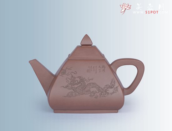 紫砂壶图片：金字塔 - 美壶网