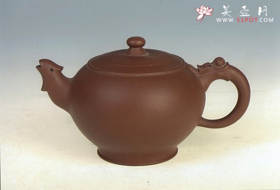 紫砂壶图片：龙凤圆珠 - 美壶网