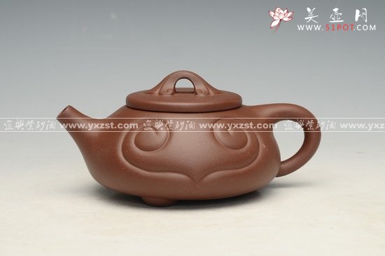 紫砂壶图片：如意石瓢 - 美壶网