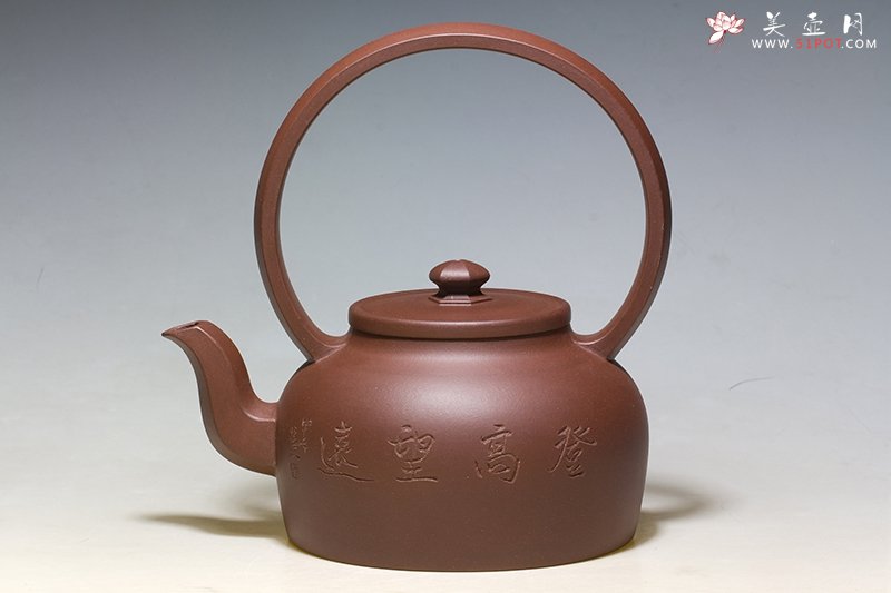 紫砂壶图片：大彬提梁 - 美壶网