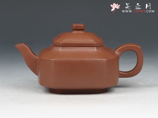 紫砂壶图片：小八方 - 美壶网