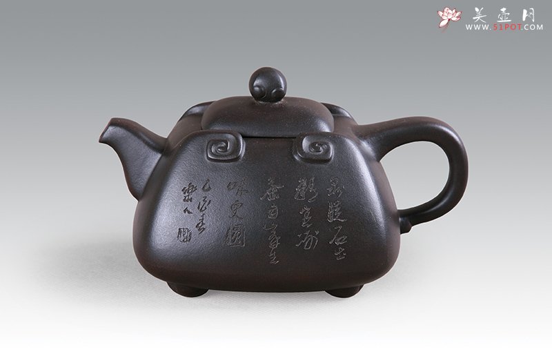 紫砂壶图片：大璧玉如意壶 - 美壶网