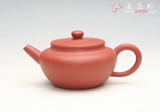 紫砂壶图片：全手工平盖壶 - 美壶网